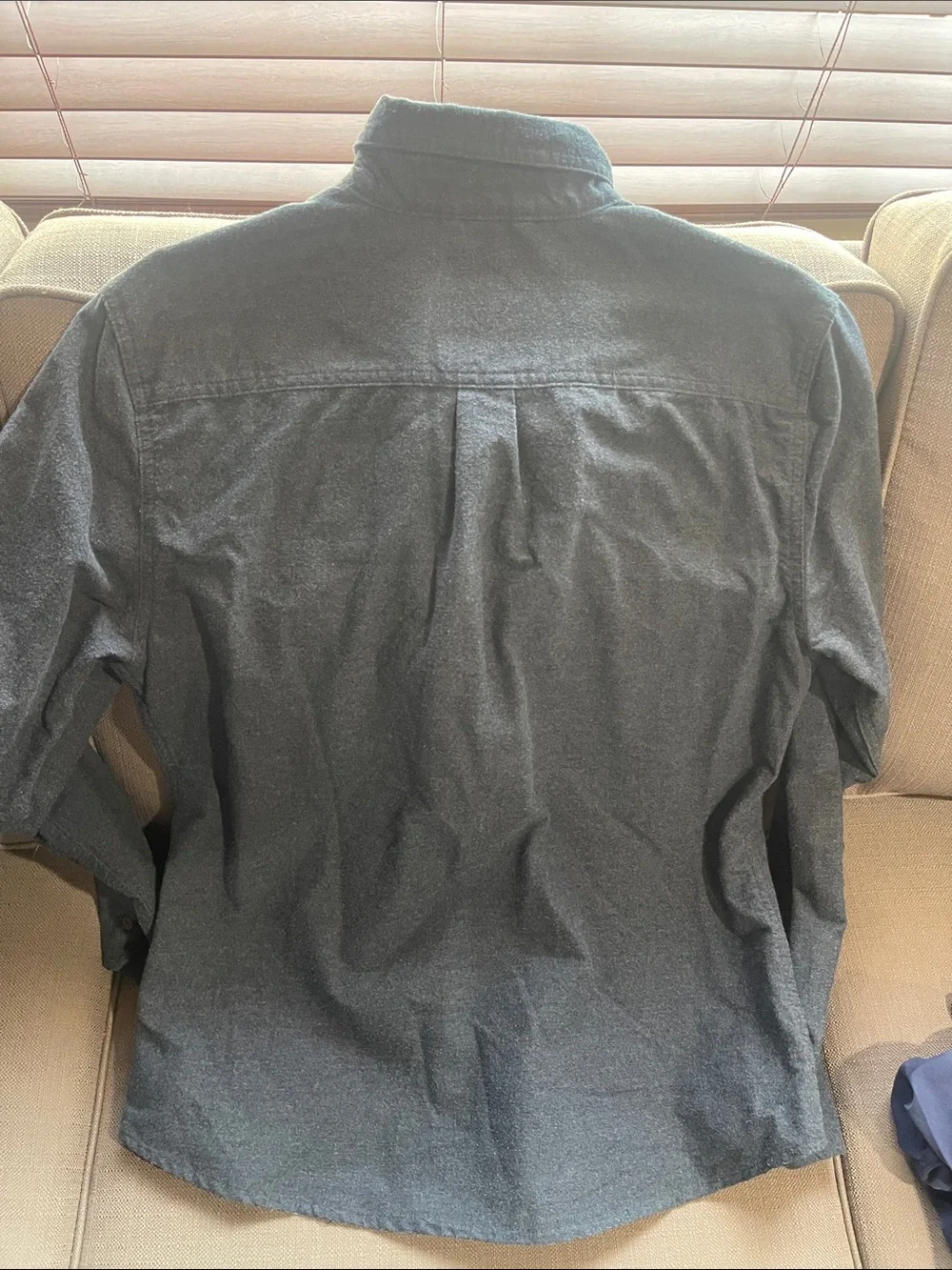 Outdoor Life Men's Charcoal Button-Up Shirt Jacket